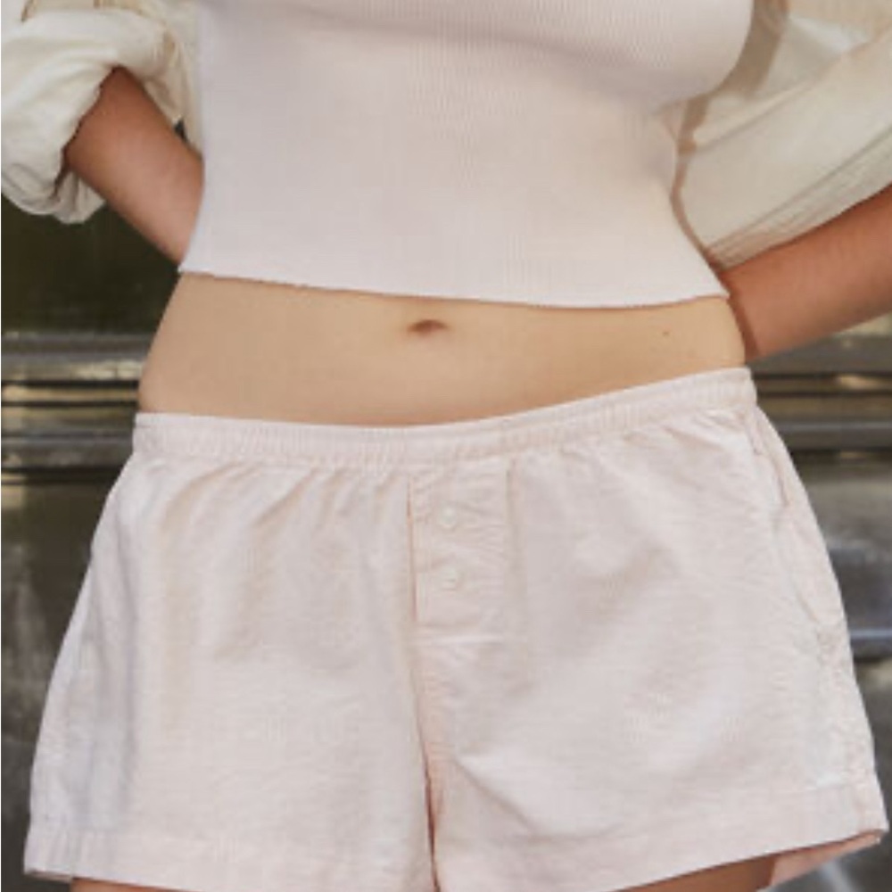 john galt pink and white striped boxers